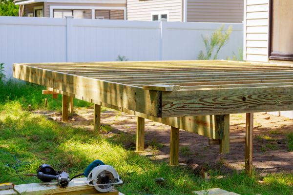 Elevated Deck Installation in Waldorf